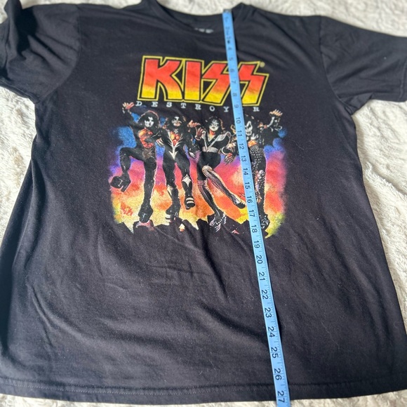 Graphic T Kiss Band woman’s large - Picture 8 of 8